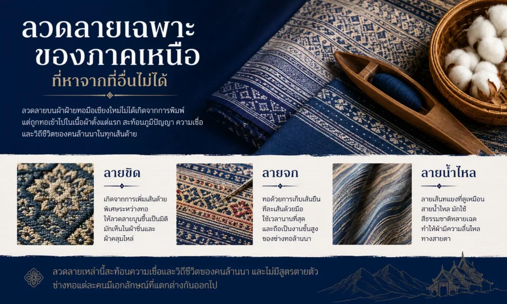 ผ้าฝ้ายทอมือ ภาคเหนือ